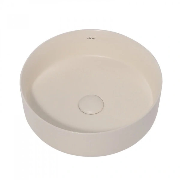 Раковина Abber Bequem 36 см светло-бежевая матовая AC2108MBE (детальная фотография), другие