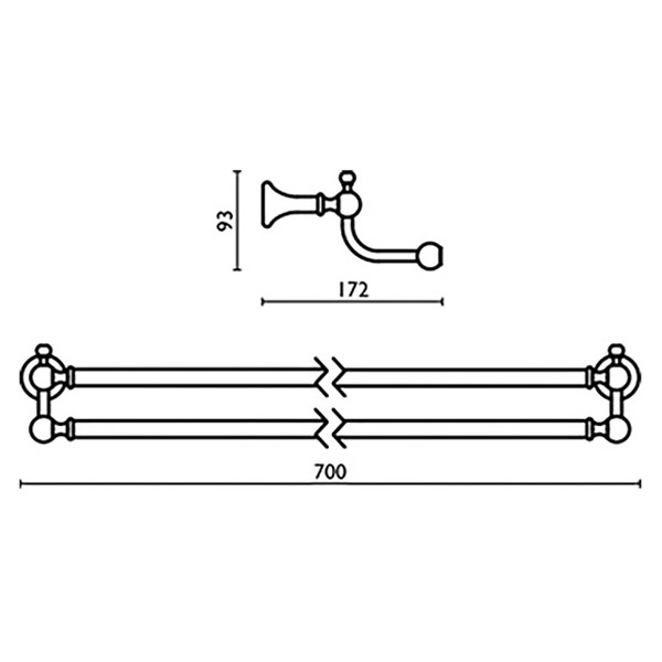 Схема (детальная фотография), хром, бронза, золото