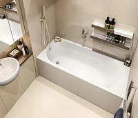 Ванна из искусственного камня Good Door Афина 170 x 75 см, белый, ва00020