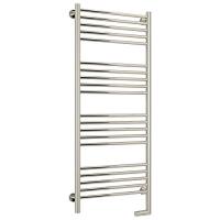 Полотенцесушитель электрический правый, цвет без покрытия перемычка прямая Сунержа Богема 2.0 1200х500