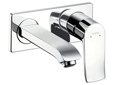 Смеситель для раковины Hansgrohe Metris 31085000 скрытый монтаж