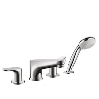 Смеситель на борт ванны хром Hansgrohe Focus E²