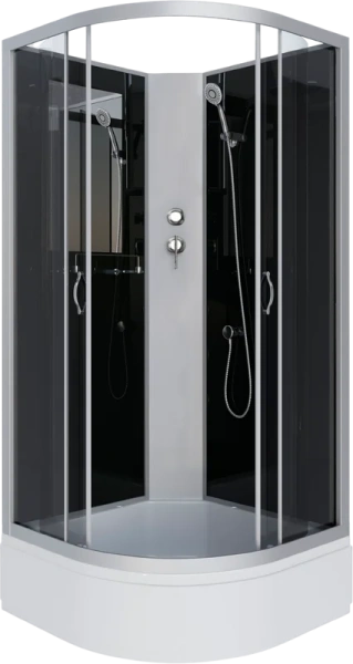 Душевая кабина Niagara Classic 90x90 см стекло тонированное 35011434BK (детальная фотография)