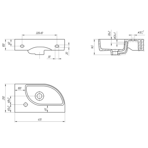 Схема (детальная фотография), белые