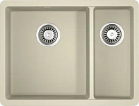 Мойка для кухни Omoikiri Kata-55-2-U-BE 55 см ваниль