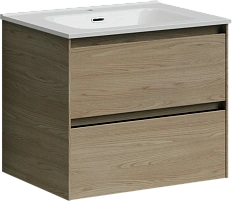 Тумба с раковиной подвесная Sancos Cento CN60KE 60 см ЛДСП