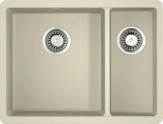 Мойка для кухни Omoikiri Kata-55-2-U-BE 55 см ваниль