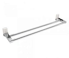 Полотенцедержатель WasserKRAFT Leine хром/белый