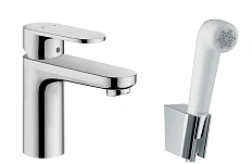 Смеситель с гигиеническим душем Hansgrohe Vernis Blend хром