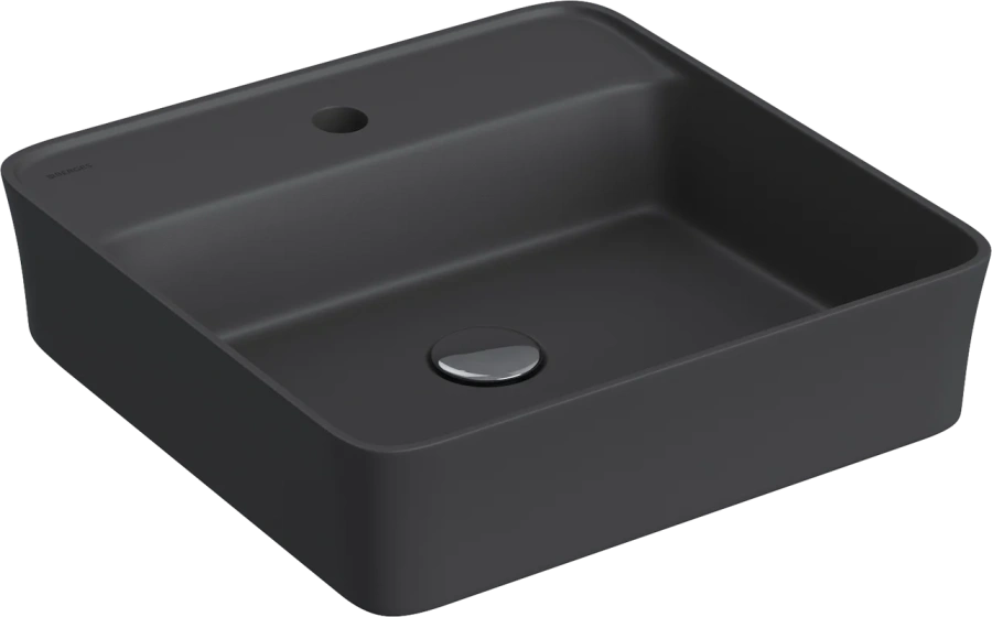 Раковина BERGES Ego 45 см матовый антрацит 182024 (детальная фотография)