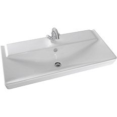 Раковина Jacob Delafon Reve 100 см с переливом