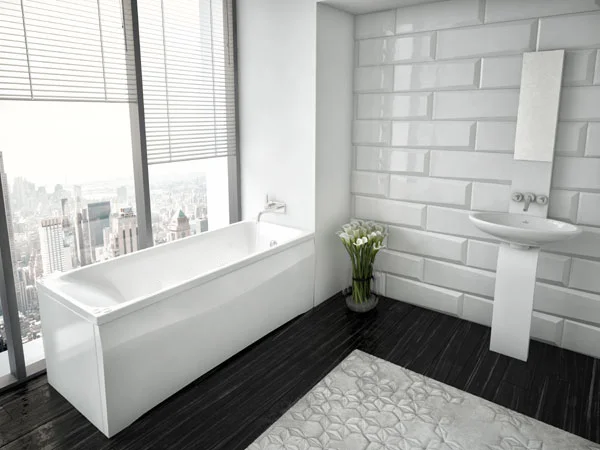 Ванна акриловая Акватек Альфа 140x70 см слив справа ALF140-0000024 (детальная фотография)