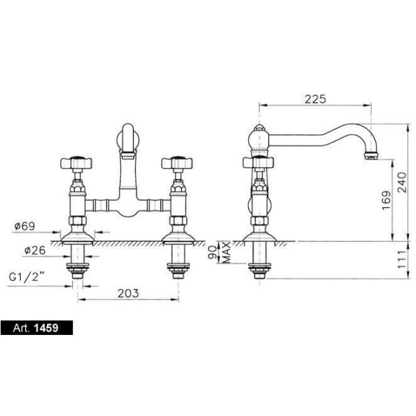 Схема (детальная фотография), для кухни