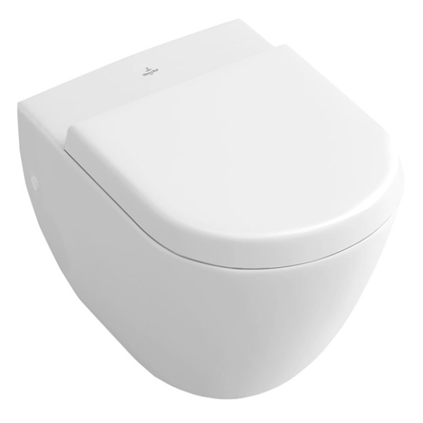 Унитаз подвесной Villeroy & Boch Subway пергамон с покрытием CeramicPlus 660410R3 (детальная фотография)