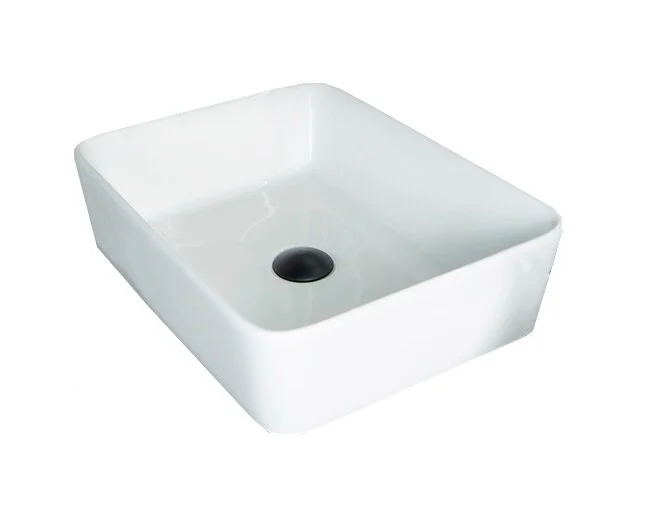 Раковина GID Geometrico N9103 48 см белая 51120 (детальная фотография)