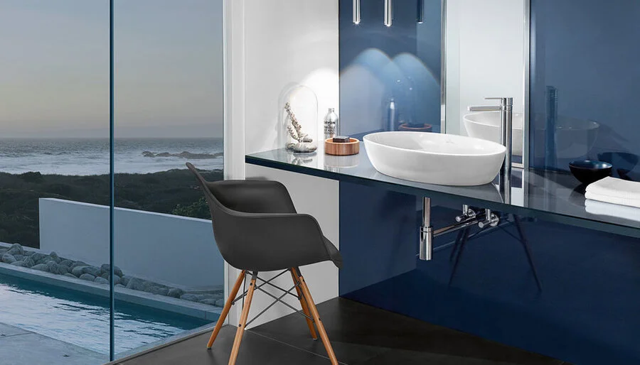 Раковина Villeroy & Boch Artis 61 см без покрытия CeramicPlus 41986101 (детальная фотография), накладные (на столешницу), пристенные