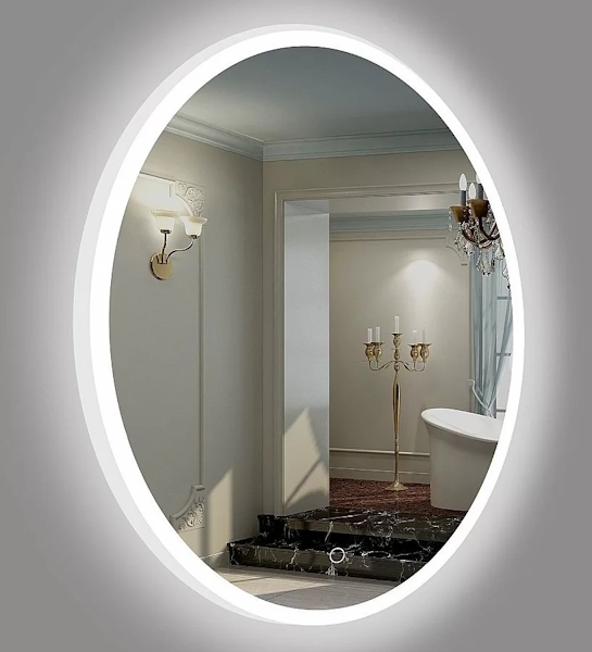 Зеркало для ванной La Tezza 60х80 LT-V6080-s (детальная фотография), в наличии