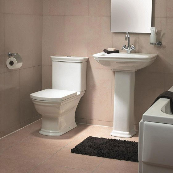 Унитаз компакт VitrA Serenada сиденье микролифт 9722B003-7203 (детальная фотография), напольные