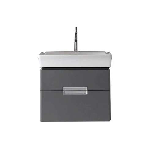 Тумба под раковину подвесная Jacob Delafon Reve 57 см серый антрацит - фото 2