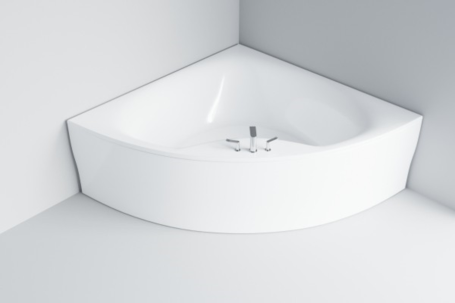 Ванна из литьевого мрамора Astra-Form Виена 150х150 см (детальная фотография), без гидромассажа, недорогие, большие, глубокие