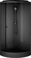 Душевая кабина Am.Pm Gem 90х90 см профиль черный