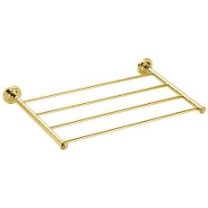 Полотенцедержатель двойной для ванной золото Bagno & Associati Opera OP 813 52 ORO
