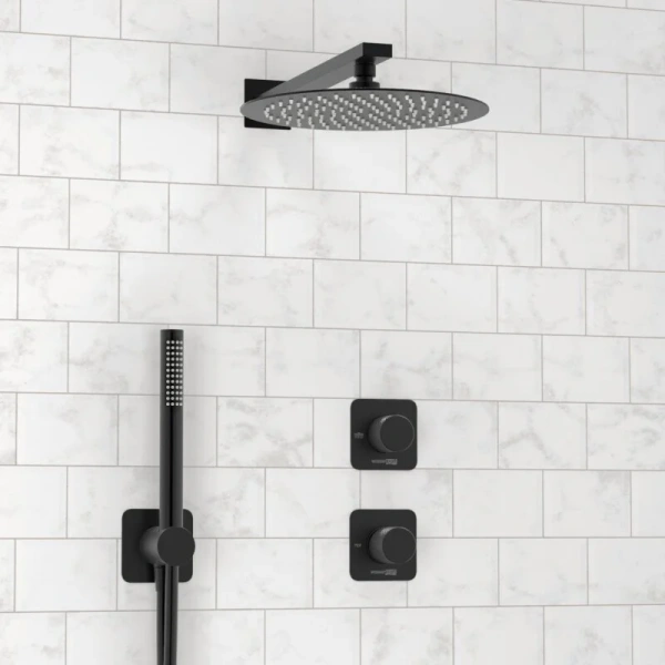 Душевой комплект WasserKRAFT Fulda черный A5251.299.219.258.302.242.217 (детальная фотография), черные