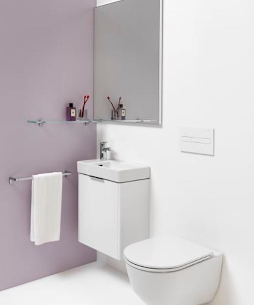 Раковина Laufen Pro S 48 см левая, с 1 отверстием для смесителя 8.1595.5.000.104.1 (детальная фотография), 50 см