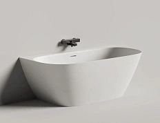 Ванна из искусственного камня Salini Sofia Wall 170x80 см белая матовая
