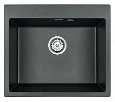 Мойка для кухни Paulmark Kante 60 см черная