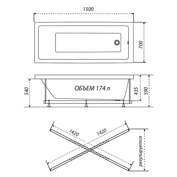 Схема (детальная фотография), 150x70 см
