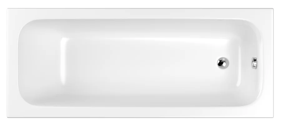 Ванна акриловая Whitecross Vibe 180 x 75 см, белый, 0105.180075.100 (детальная фотография), 180x75 см