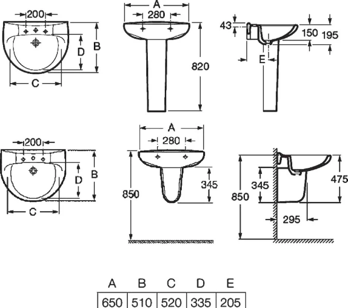Раковина 65х51 см Roca Victoria 327391000 (детальная фотография), недорогие