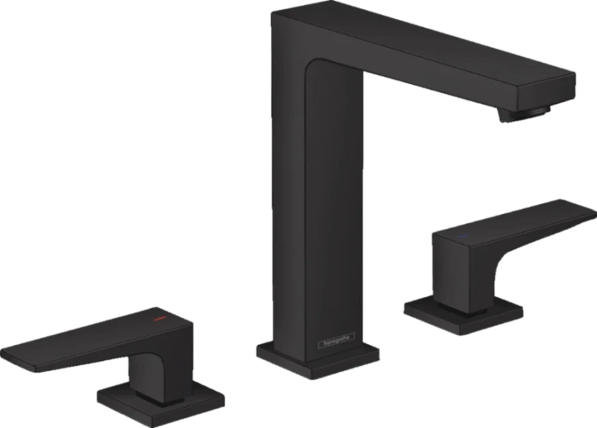 Смеситель для раковины Hansgrohe Metropol матовый черный 32515670 (детальная фотография)