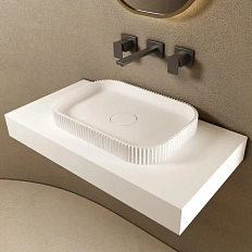 Раковина Abber Stein 50 см прямоугольная