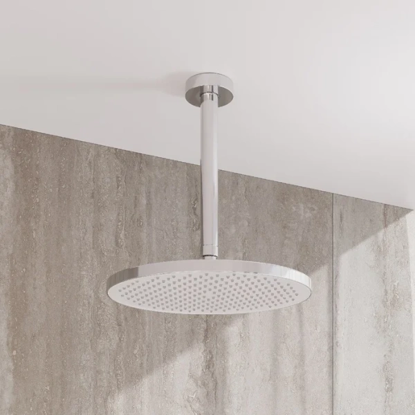 Верхний душ IDDIS Esper хром/белый ESP25CRi64 (детальная фотография), верхние души