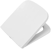 Крышка-сидение с микролифтом BelBagno Aurora белая