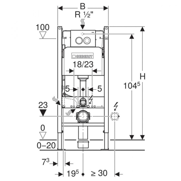 Схема (детальная фотография), с инсталляцией