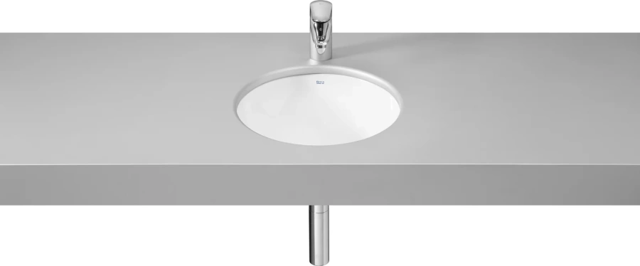 Раковина Roca Foro 41 см без отверстий под смеситель 327884000 (детальная фотография), круглой формы