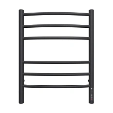 Полотенцесушитель электрический Terminus Классик П6 45х60 см матовый черный