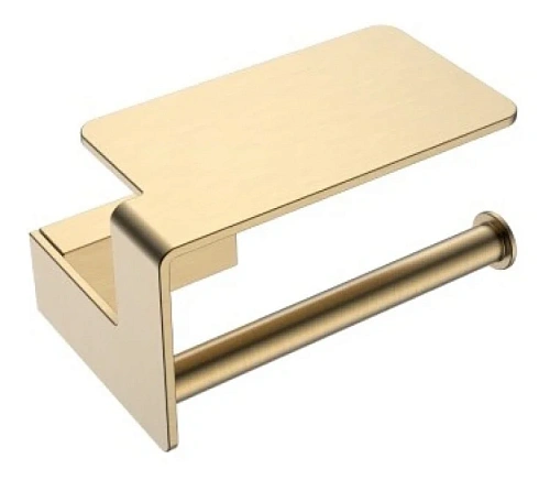 Бумагодержатель Boheme Q золото матовое - фото 3