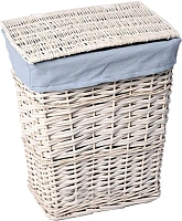 Корзина для белья WasserKRAFT Lippe белая
