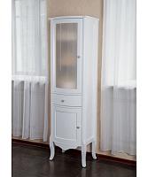 Шкаф, петли слева, цвет белый глянец, фурнитура бронза, La Beaute Sabrina