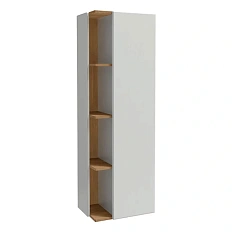 Шкаф-пенал подвесной Jacob Delafon Terrace 50 см правый белый блестящий