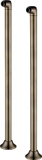 Комплект колонн для напольного подключения смесителя Lemark Vintage, бронза