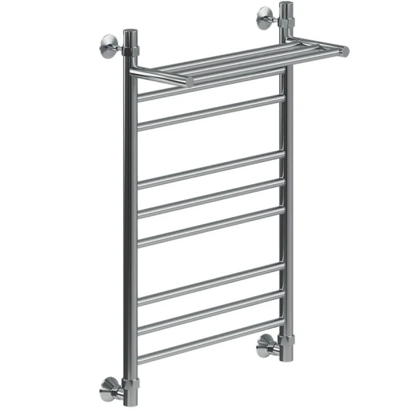 Полотенцесушитель водяной Ника Classic 80x50 см хром ЛП Г2 ВП 80/50 (детальная фотография)