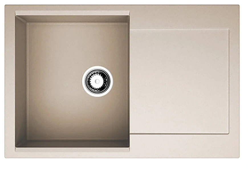 Мойка для кухни Omoikiri Daisen-78-SA 78 см бежевая 4993418 (детальная фотография)
