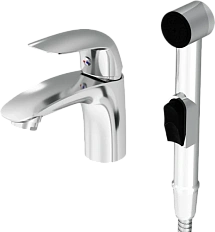 Смеситель с гигиеническим душем Damixa Palace Bit хром