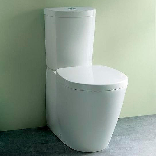 Унитаз компакт Ideal Standard Connect E8037 пристенный (детальная фотография), напольные