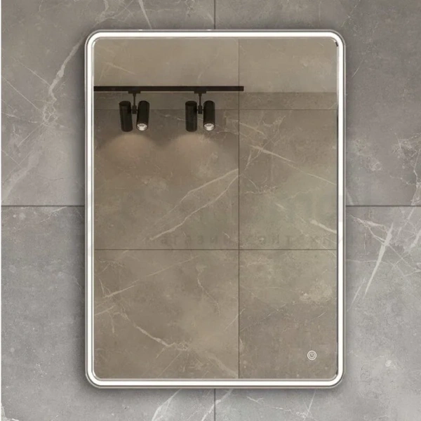 Зеркало с подсветкой Vincea 60 см без окантовки, с функцией антизапотевания VLM-3VC600-2 (детальная фотография)